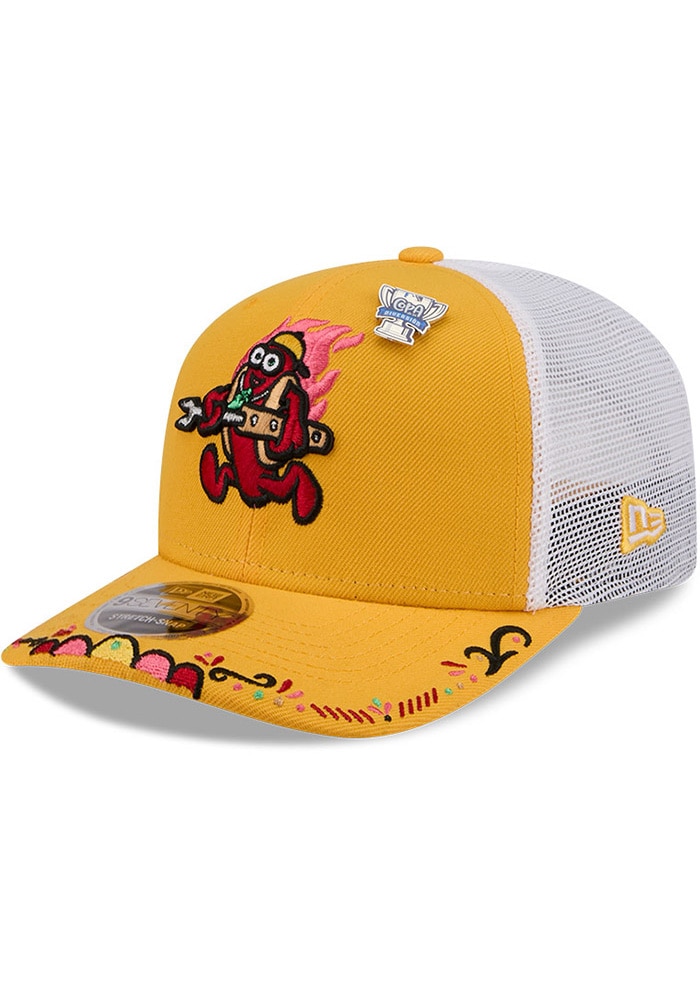 New Era Akron RubberDucks YELLOW 2026 MiLB COPA 9SEVENTY Stretch