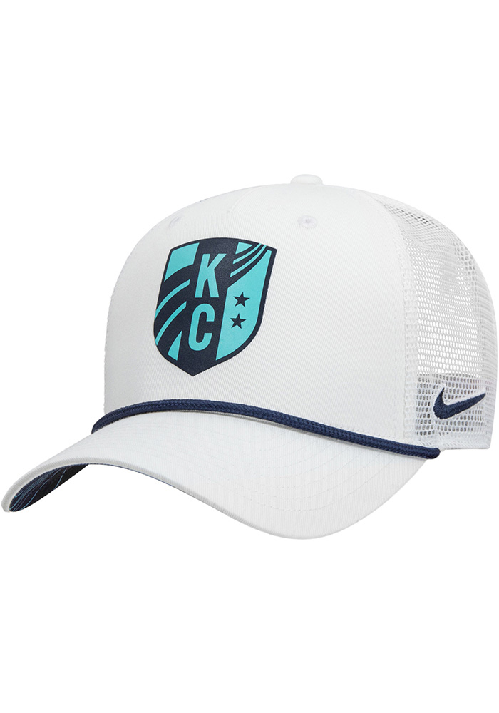 Nike Baseball Caps - White, Gray, Slate Blue-Green Nike Arobill CLC99 Cap - Stylish Golf Headwear at Stitch Factory main image 4