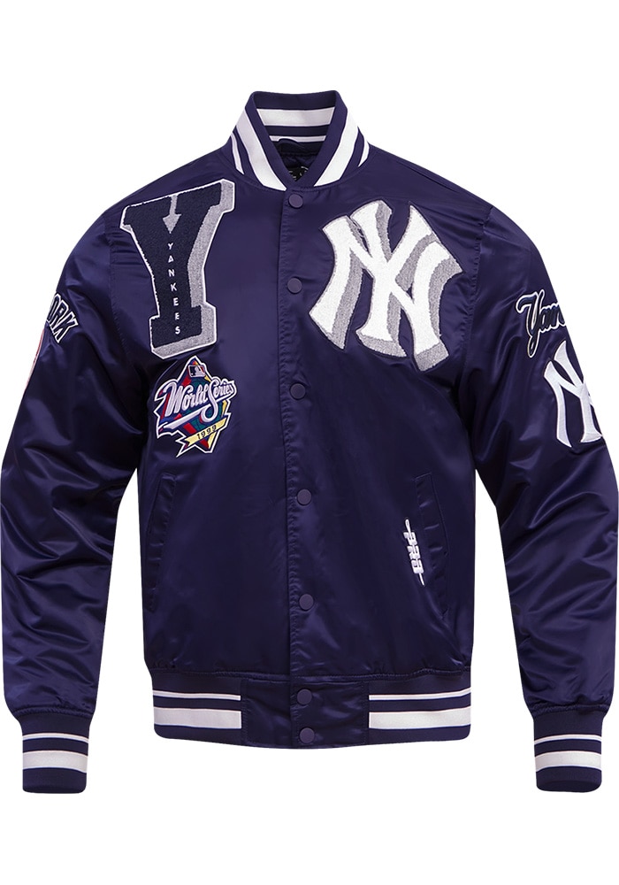 Pro Standard New York Yankees Mens MIDNIGHTNAVY Mash Up Satin