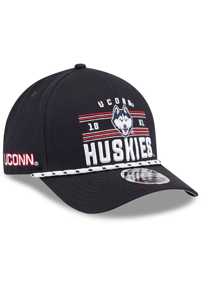 New Era NAVY UConn Huskies March Madness 9FORTY Modern Crown