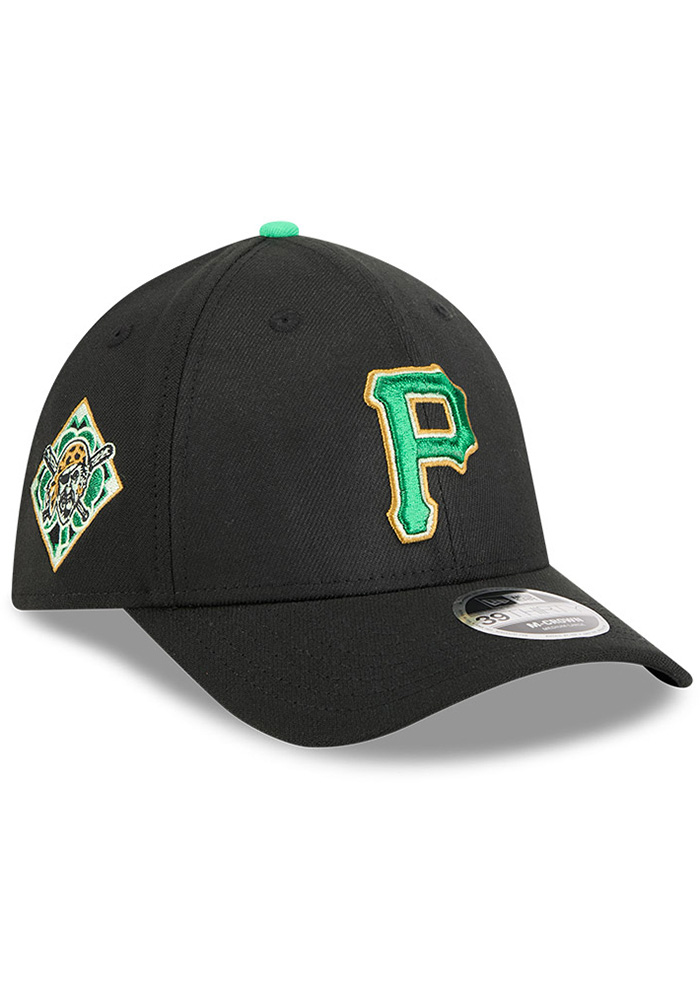 Pittsburgh Pirates Mens 2026 St Patrick's Day 39THIRTY M-Crown
