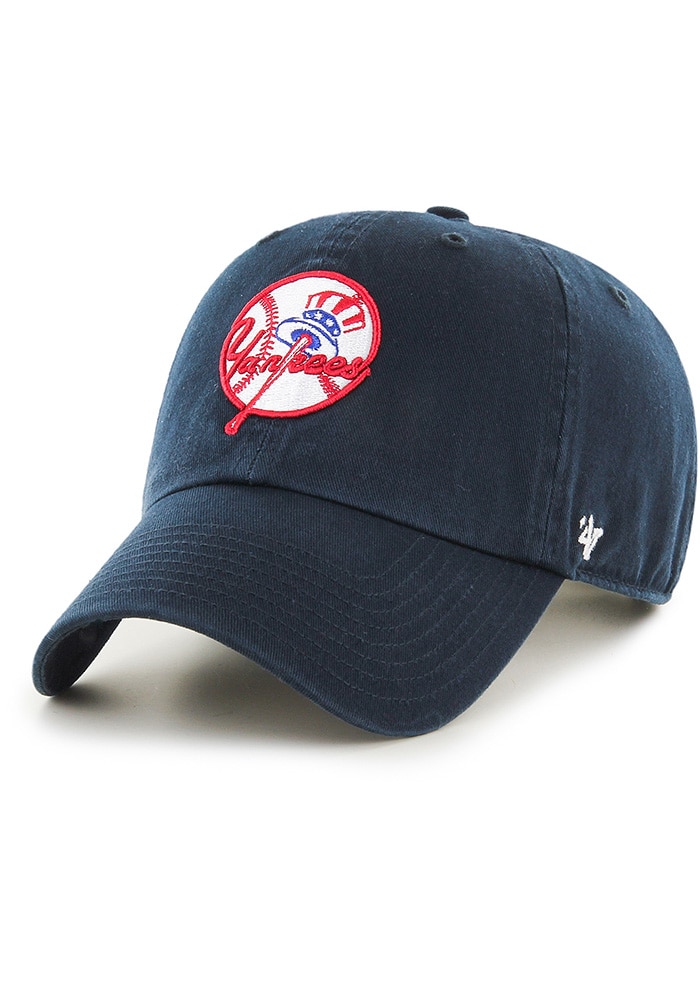 47 New York Yankees NAVY Clean Up Classic Adjustable Hat - 6620679