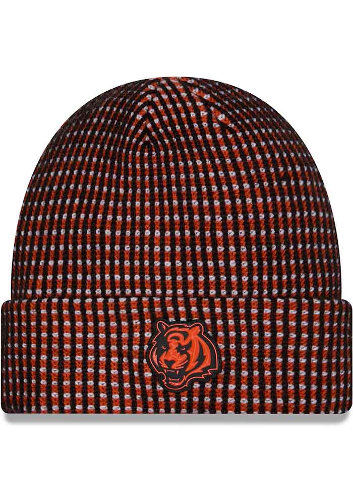 Cincinnati Bengals New Era ORANGE 2026 NFL Sideline Cuff Knit Knit