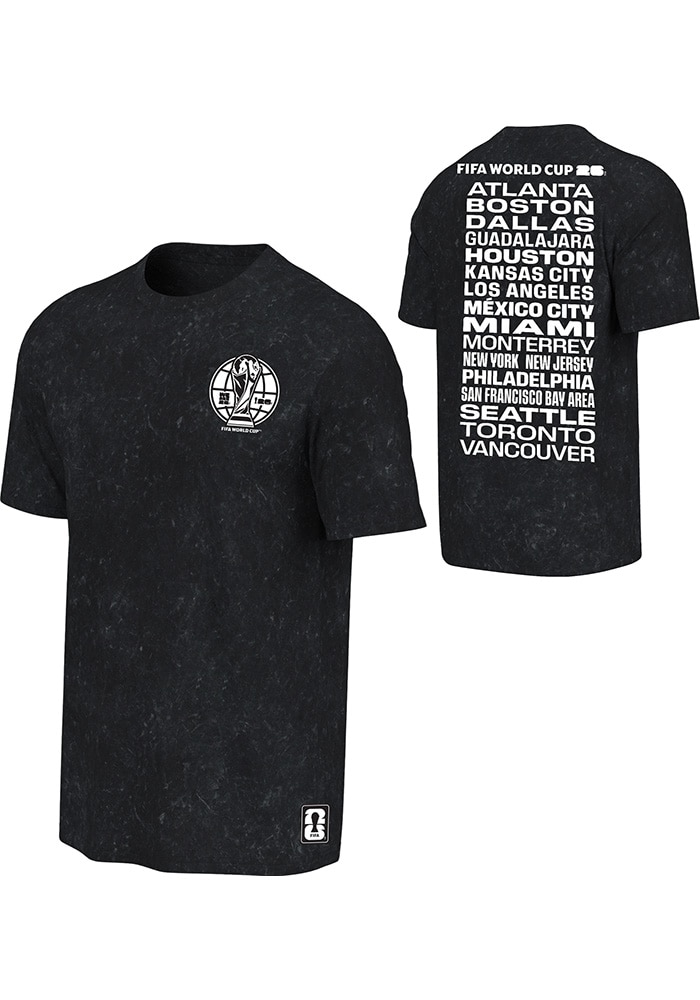 【値下中】FIFA World Cup 26 Tシャツ ブラック XLサイズ FIFA BLACK World Cup 26 Event Manifesto Short Sleeve Fashion T