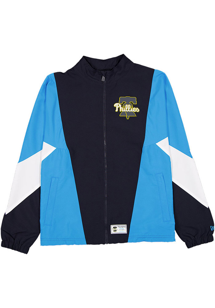 New Era Philadelphia Phillies Mens NAVY City Connect Zip - 6815453