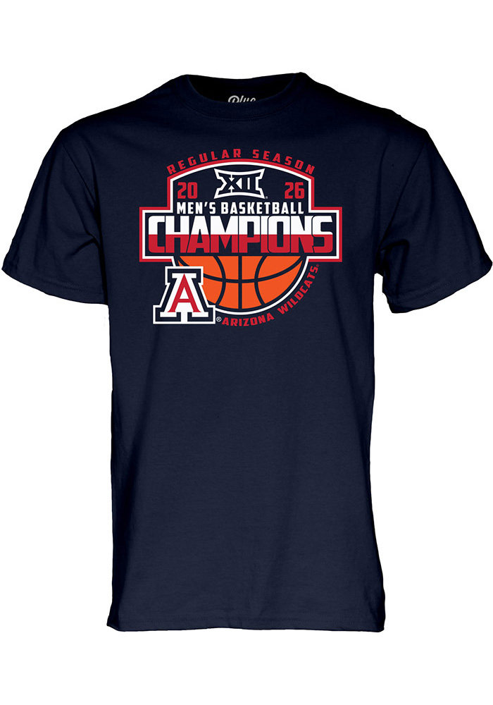 Blue 84 Arizona Wildcats NAVY 2026 Big 12 Men's Basketball Regular