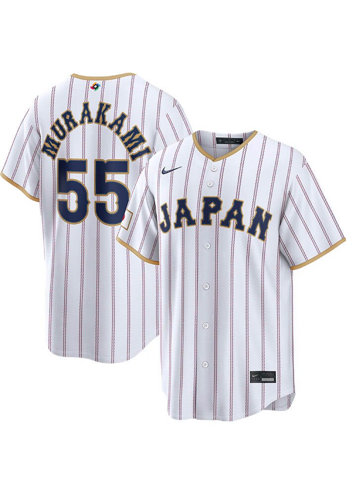 Munetaka Murakami Japan Mens White World Baseball Classic Limited