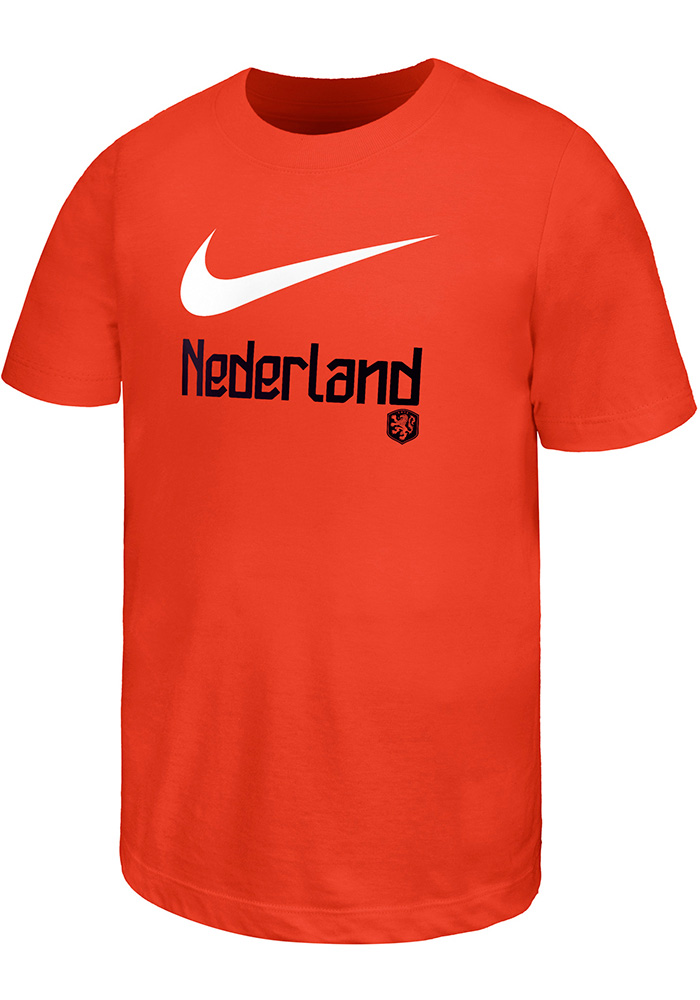 Nike Netherlands National Team Youth ORANGE Nike Team Wordmark