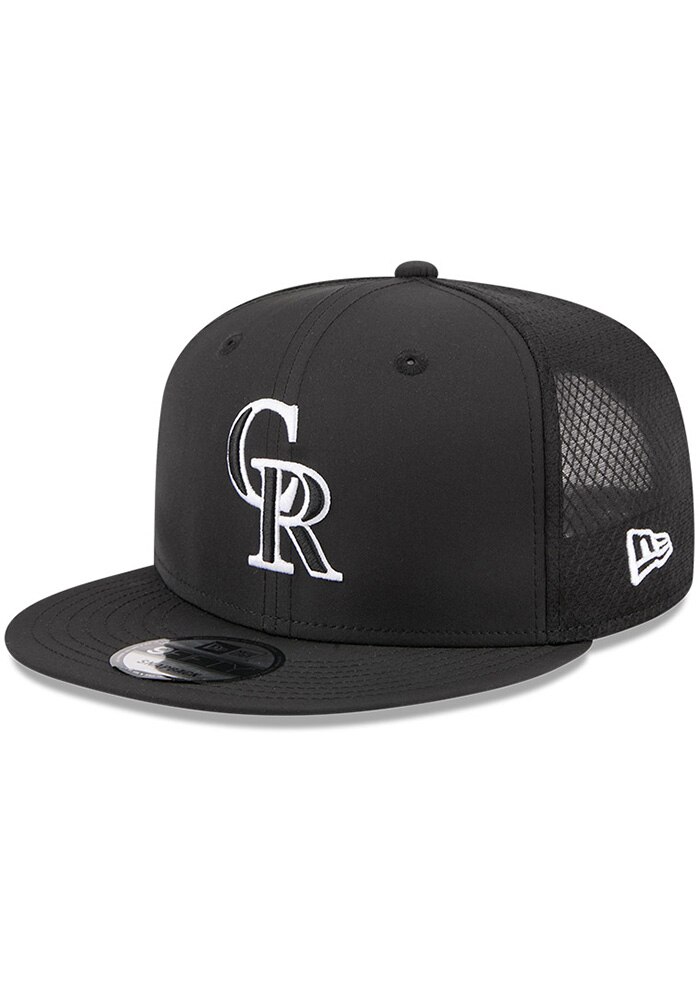 Colorado Rockies New Era BLACK 2026 MLB Batting Practice Fan Pack
