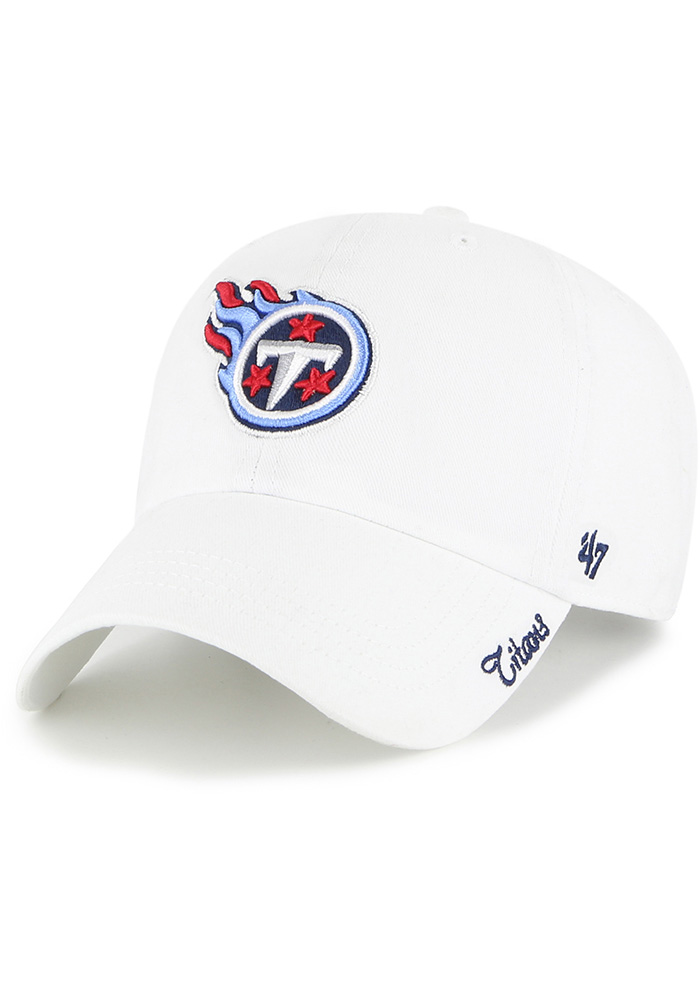 Tennessee Titans 47 Womens White Miata Clean Up Adjustable Hat