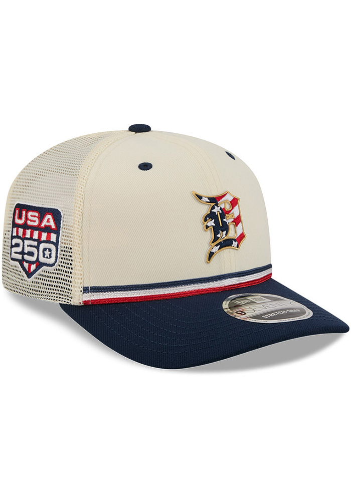 New Era Detroit Tigers CREAM 2026 4th of July 9SEVENTY Adjustable