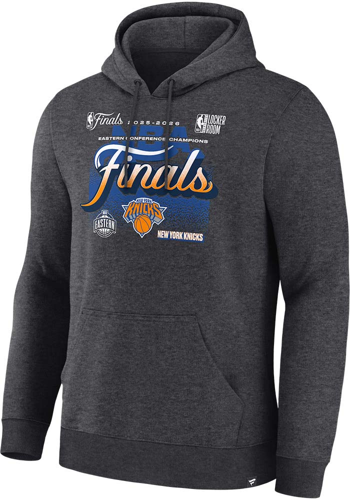 New York Knicks Mens CHARCOAL Conference Champions Locker Room