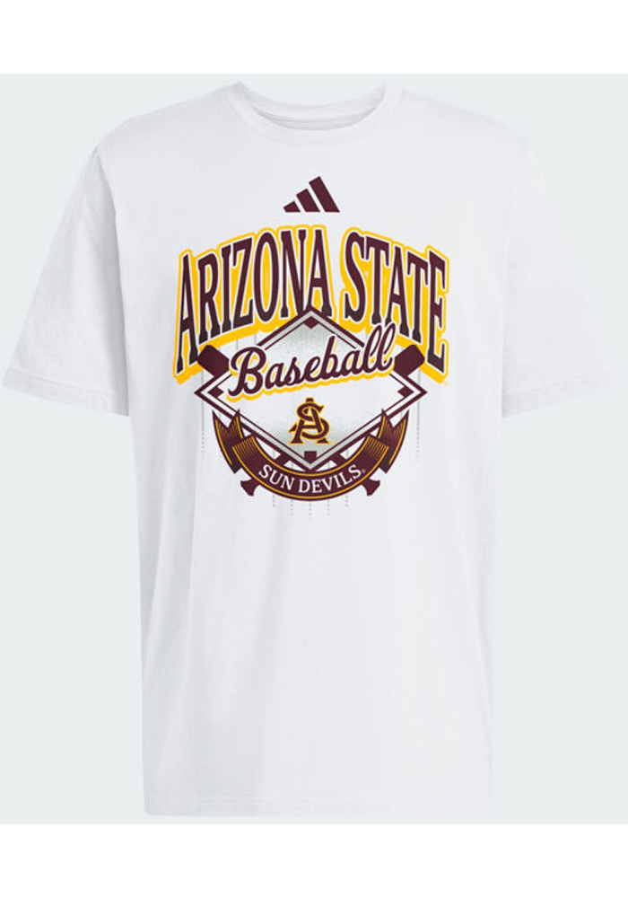 Adidas Arizona State Sun Devils White 2026 Baseball Dugout Refresh