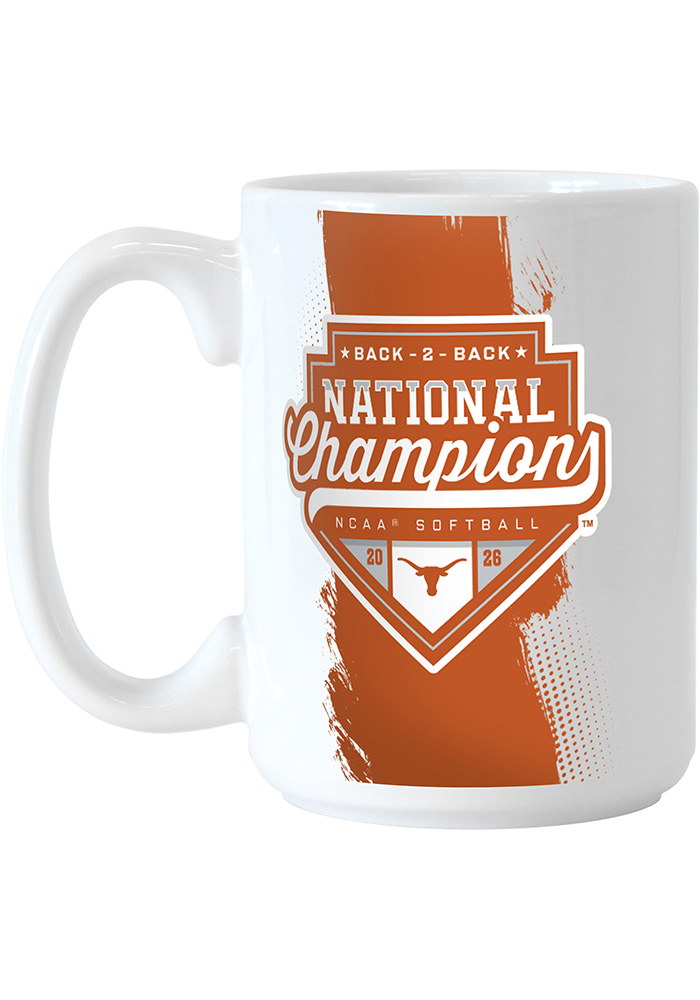 Texas Longhorns White 15oz Scoreboard 2026 Womens Softball Champs