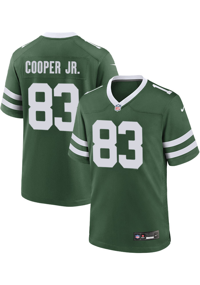 Omar Cooper Jr New York Jets DARKGREEN Home Jersey - 74732254