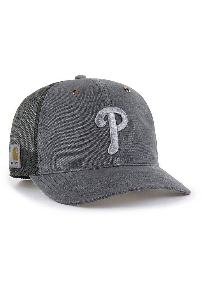 47 Philadelphia Phillies CHARCOAL Garment Dyed Tonal Trucker RF