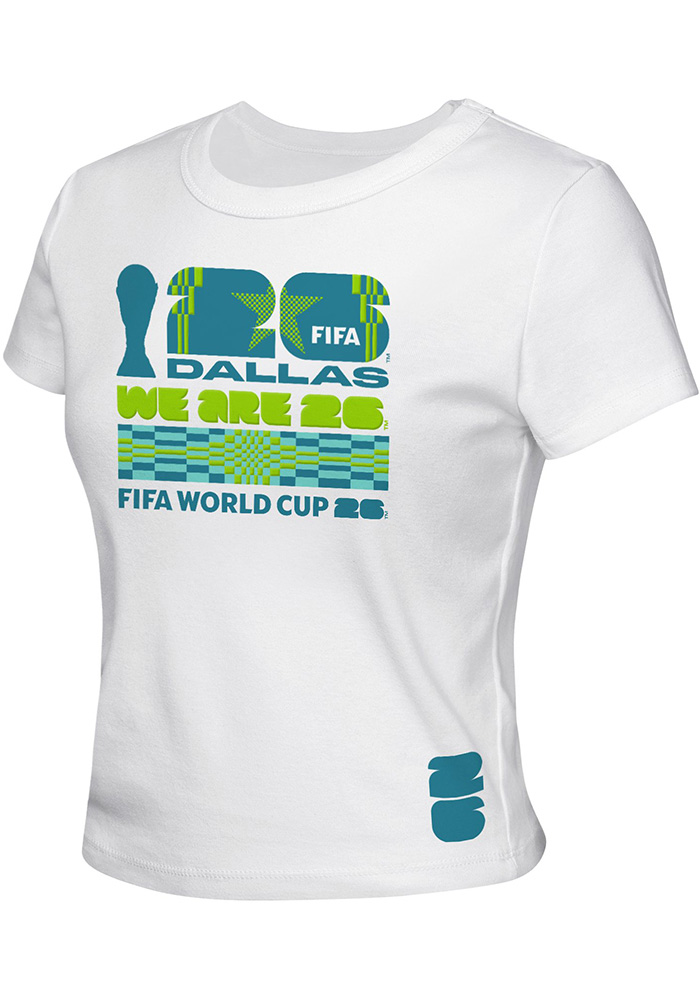 FIFA Dallas Womens White Baby T-Shirt - 760077981