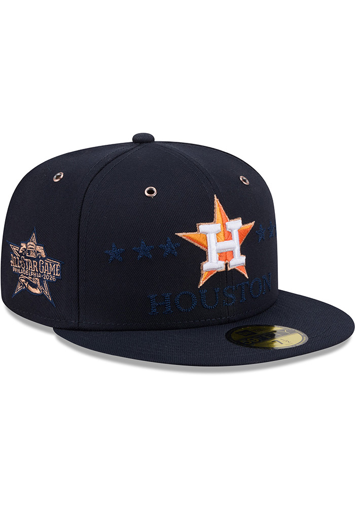 Houston Astros Mens 2026 MLB All Star Game On-Field 59FIFTY NAVY