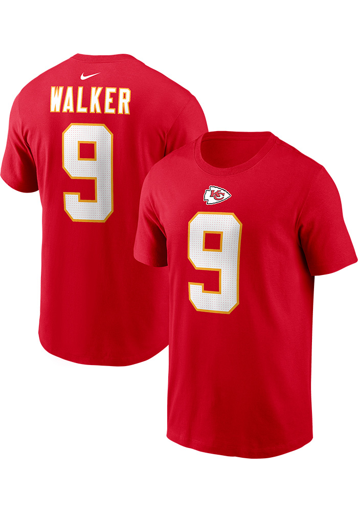 Kenneth Walker III Kansas City Chiefs Red Home Short Sleeve Player