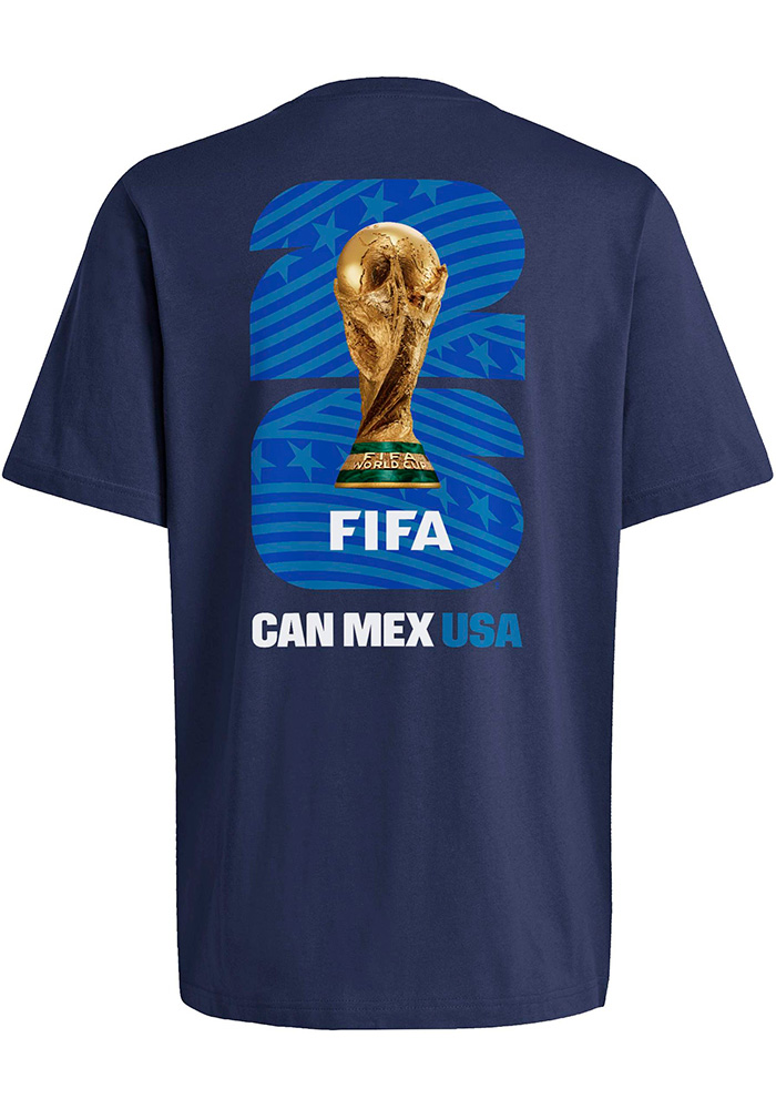 FIFAドジャースコラボTシャツXL Adidas FIFA NAVY Host Nation USA Short Sleeve T Shirt - 7839078