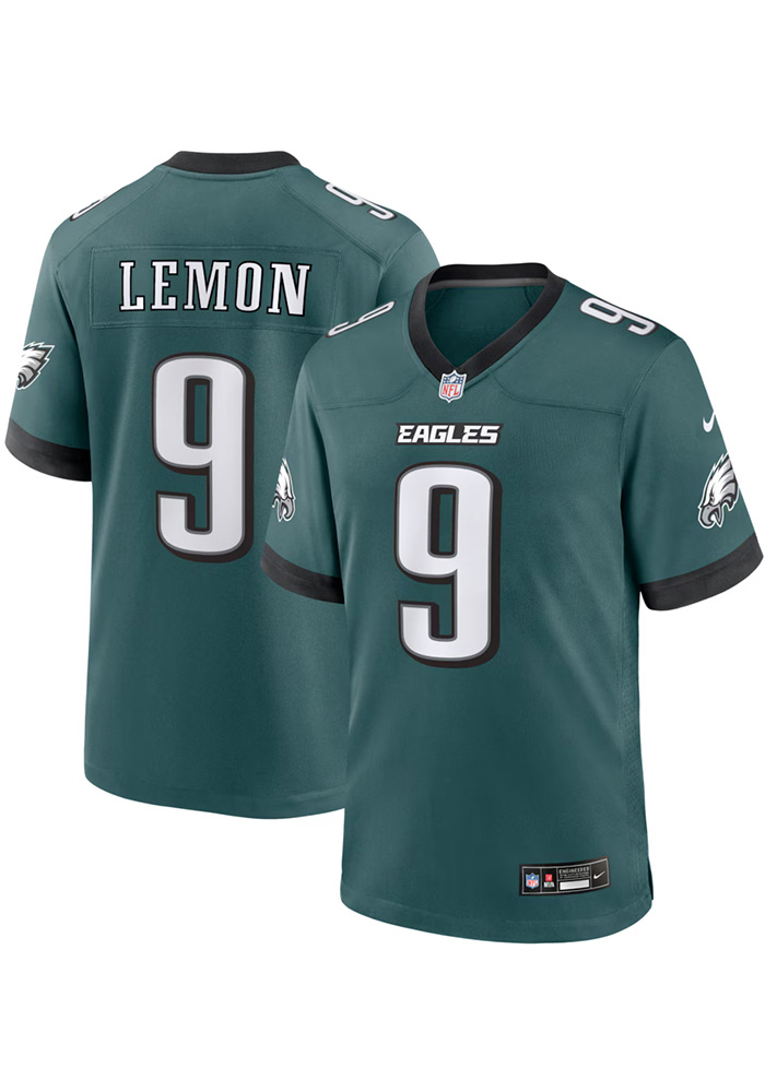 【Mサイズ】#11エリキ ユニフォーム Makai Lemon Philadelphia Eagles MIDNIGHTGREEN Home Jersey - 79266658