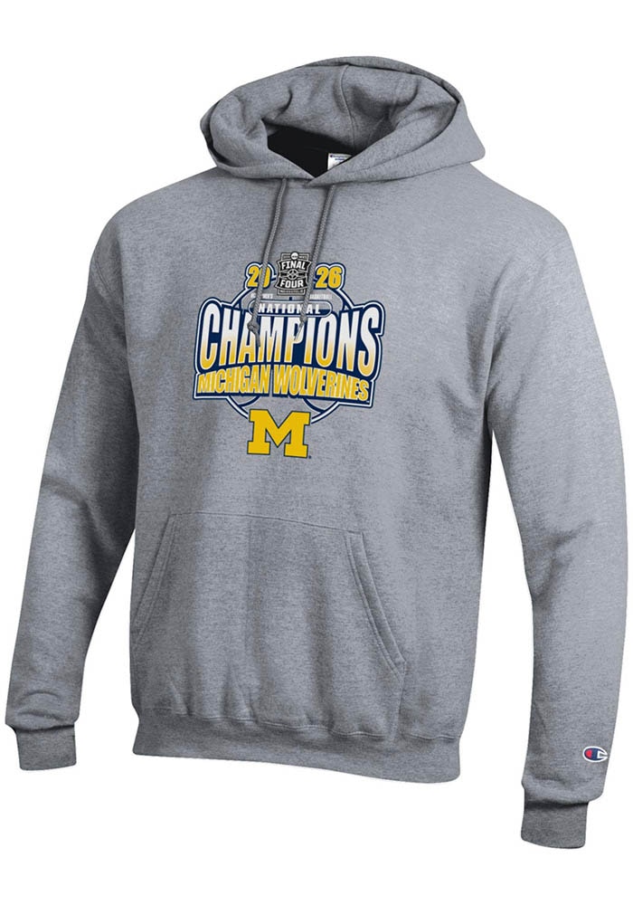 Champion Michigan Wolverines Mens GREY HEATHER 2026 Men's