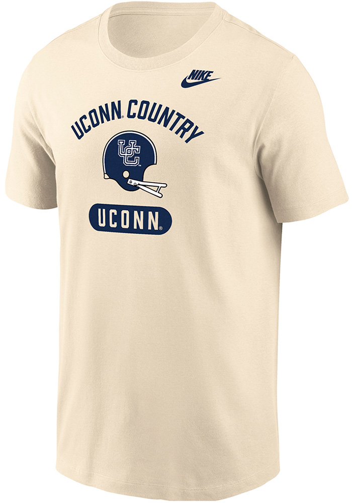 Nike NATURAL UConn Huskies Football Football Helmet Core Short