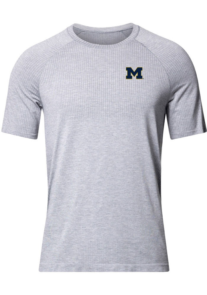 lululemon Michigan Wolverines SILVERGREY Metal Vent Tech Short