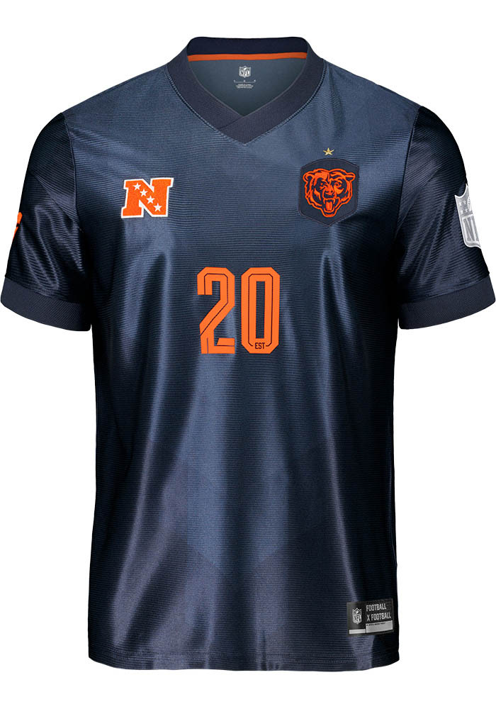Chicago Bears Mens NAVY Soccer Soccer Kit - 815014048