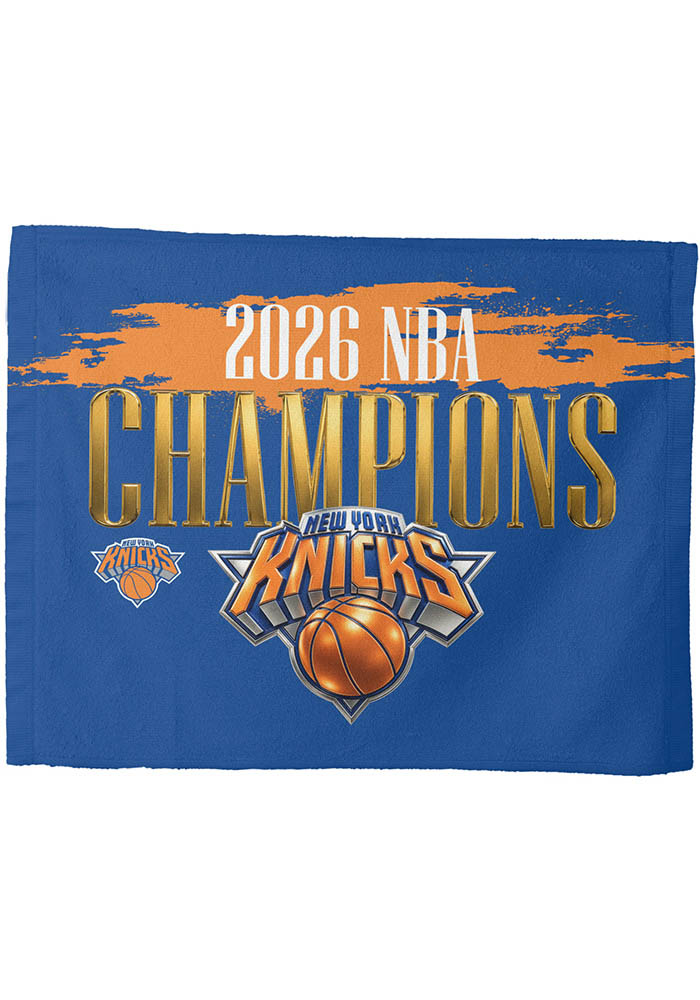 New York Knicks ROYAL 2026 NBA Finals Champs Chop Rally Towel
