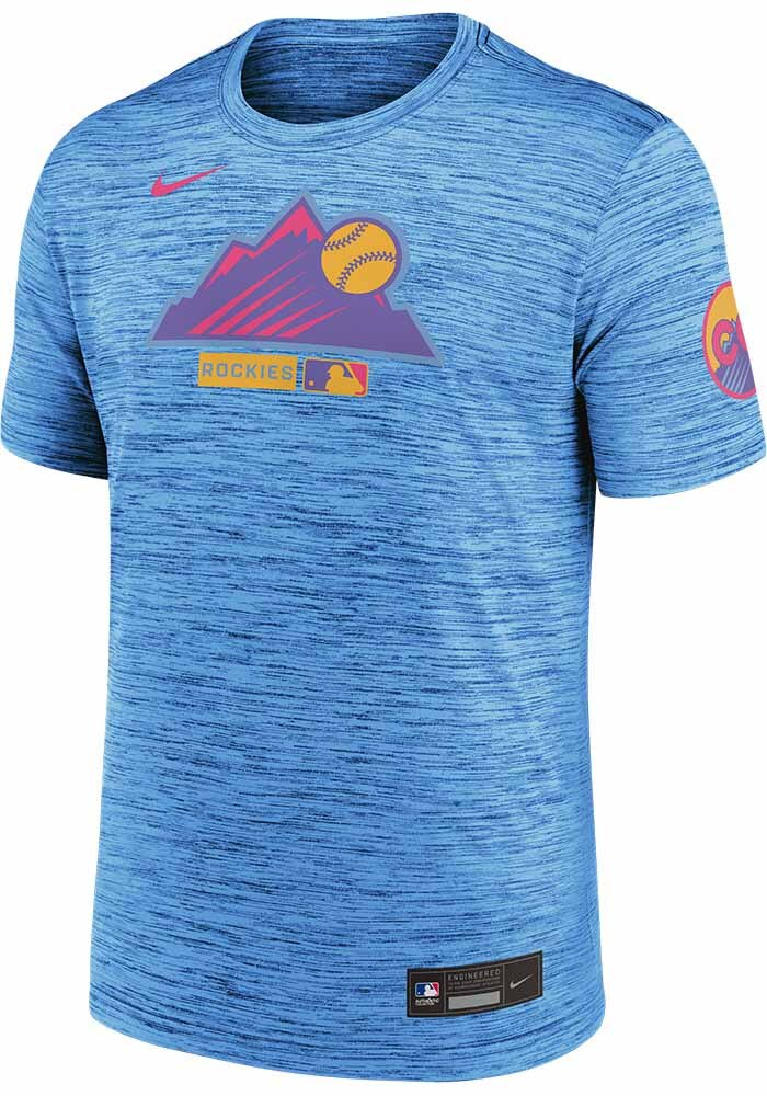 Nike Colorado Rockies ROYAL Authentic Collection City Connect