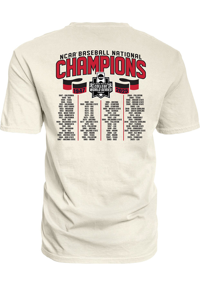 Blue 84 IVORY 2026 Men's College World Series History Short Sleeve