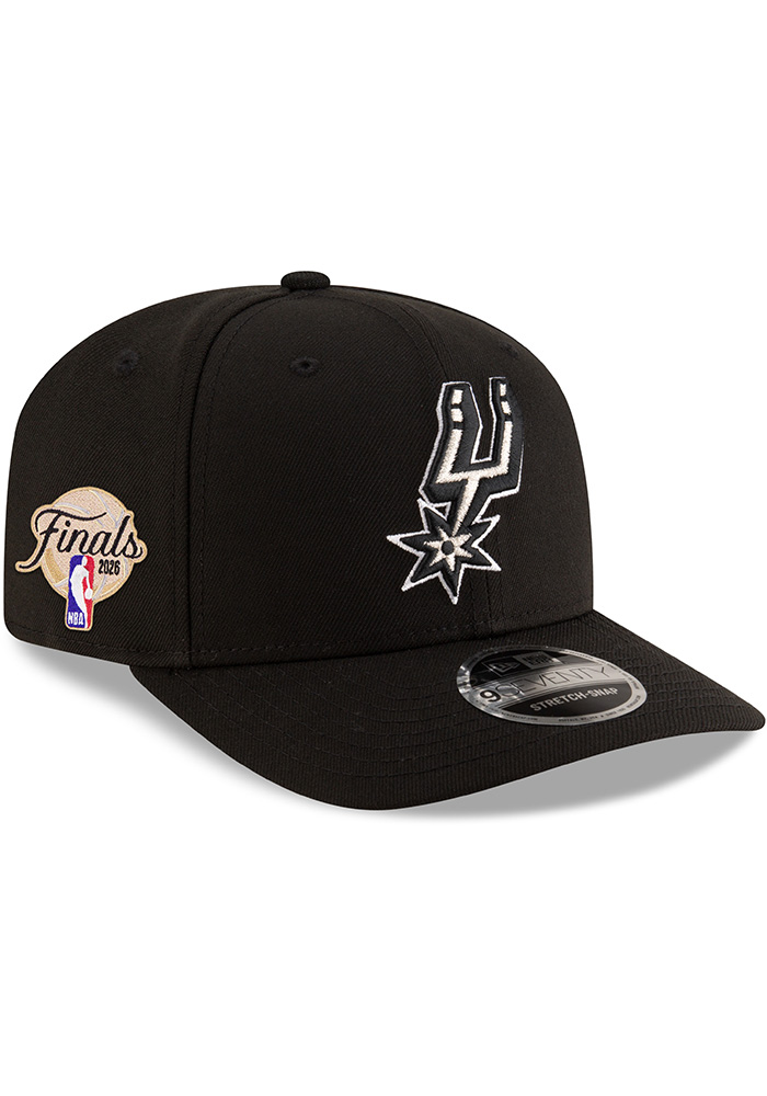 New Era San Antonio Spurs BLACK 2026 NBA Finals Side Patch