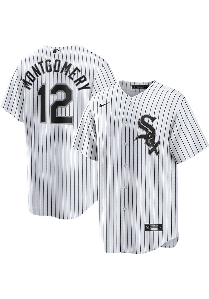 Colson Montgomery Chicago White Sox Mens Replica White Home Jersey