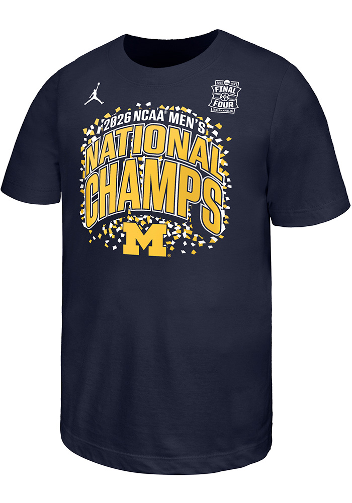 Nike Michigan Wolverines Youth NAVY 2026 Men's Basketball National