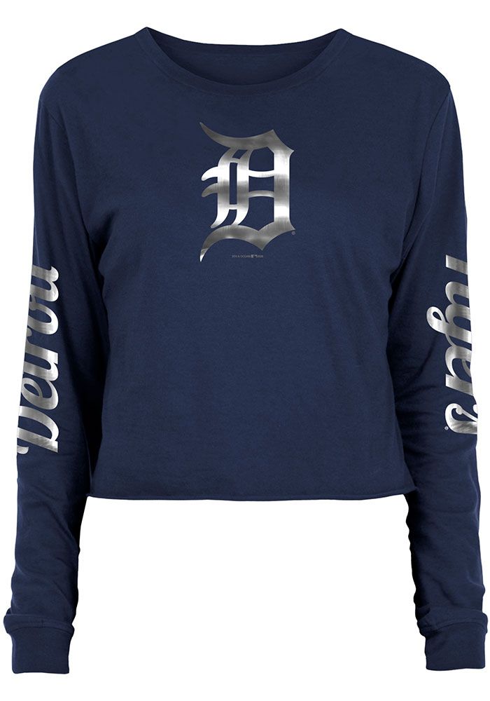 Sweat à Capuche Femme Detroit Tigers - Fanatics - Taille L - Bleu Marine/gris - MLB