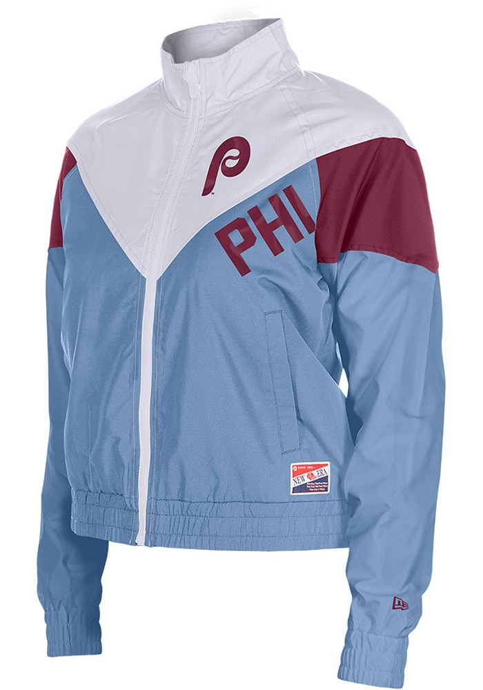 Philadelphia Phillies New Era Womens LIGHT BLUE Cropped Light