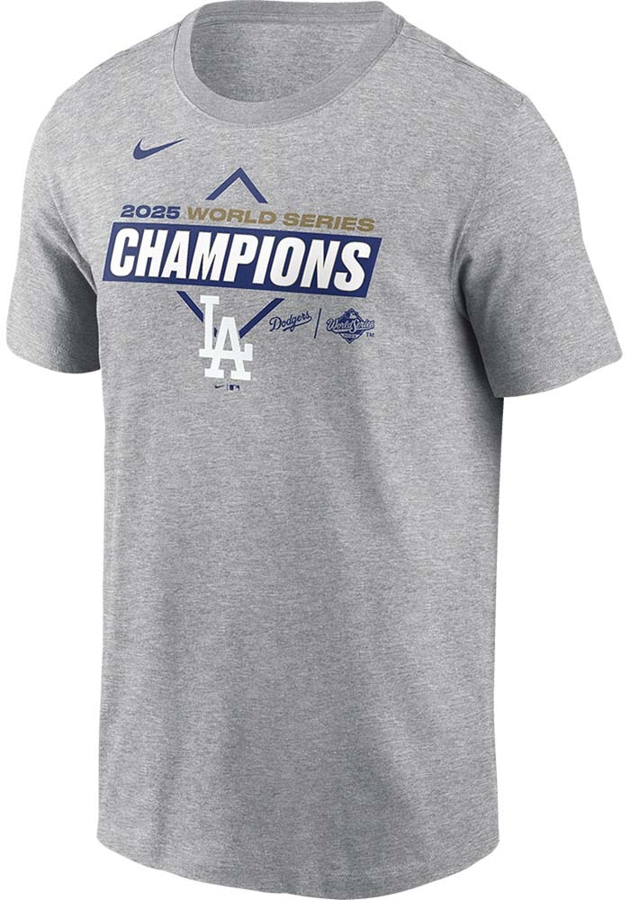 Nike Los Angeles Dodgers GREY HEATHER 2025 World Series Champions