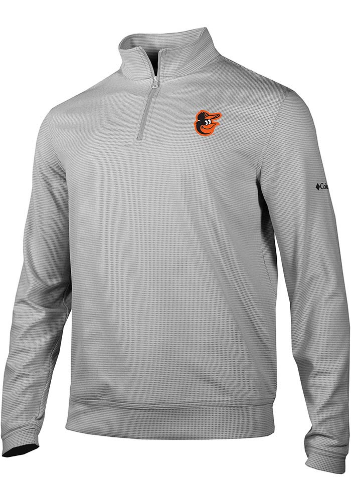 オレボレブラ Columbia Baltimore Orioles Mens ANTHRACITE Grainline Pullover