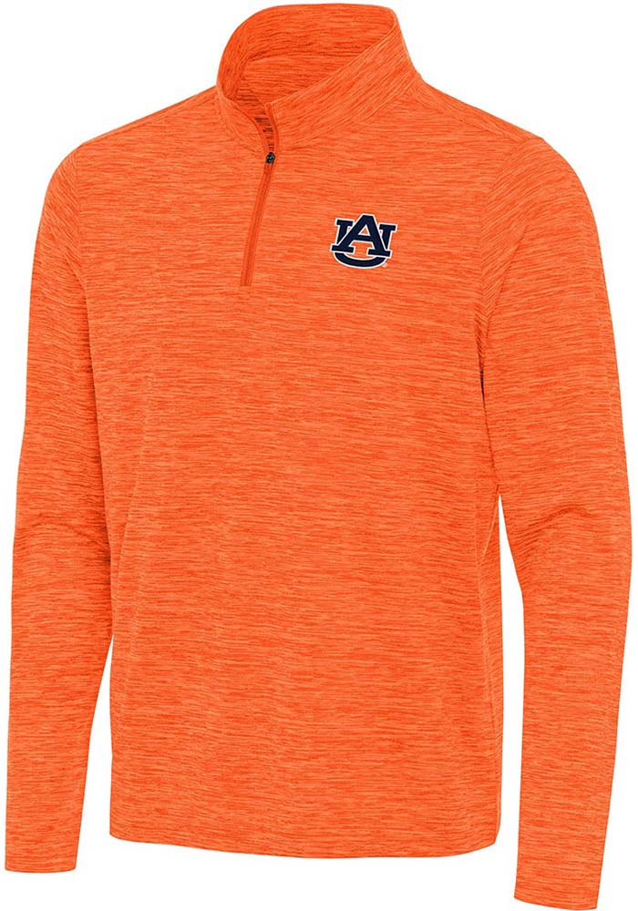 Antigua Auburn Tigers Mens ORANGE Eternal Pullover - 9090588
