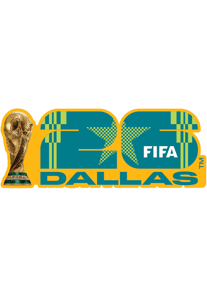 FIFA Dallas GOLD 2026 World Cup Host City Souvenir Pin - 9142133