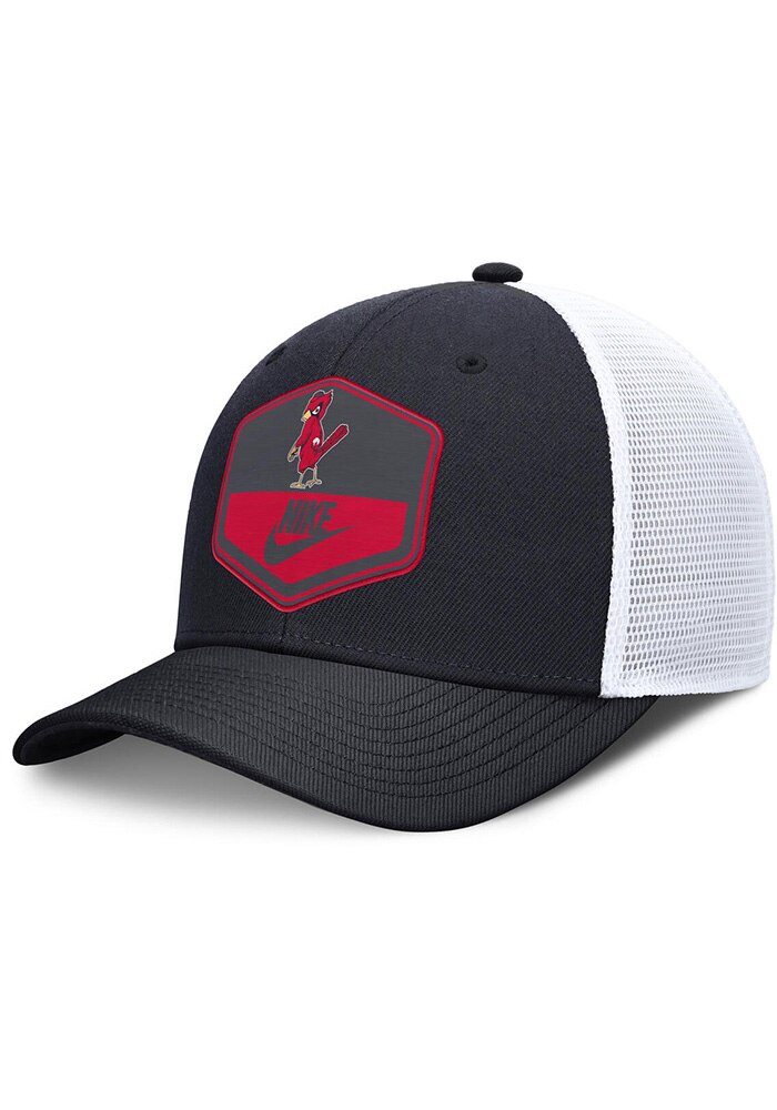 Nike St Louis Cardinals NAVY Cooperstown Rise Trucker Adjustable