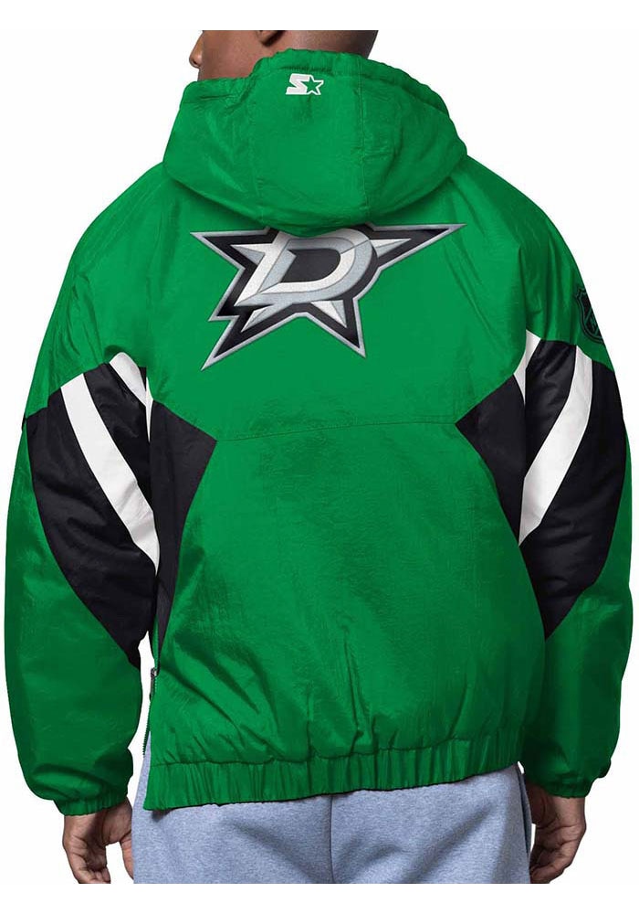 Starter Dallas Stars Mens The Line Up BLACK Pullover Jackets