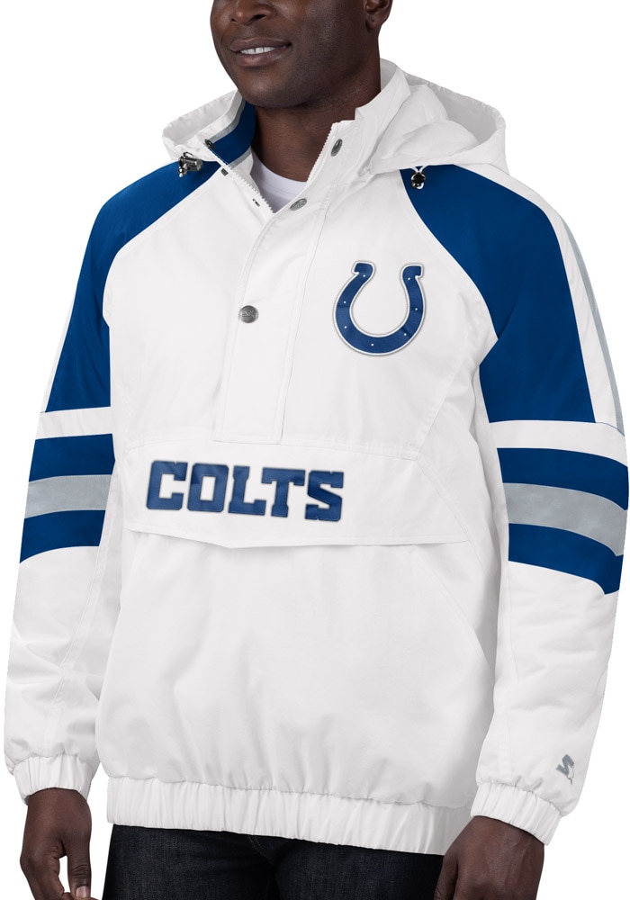 282【美品】キタン PULLOVER WORK JACKET生成りL~XL Starter Indianapolis Colts Mens THURSDAY NIGHT WHITE Pullover