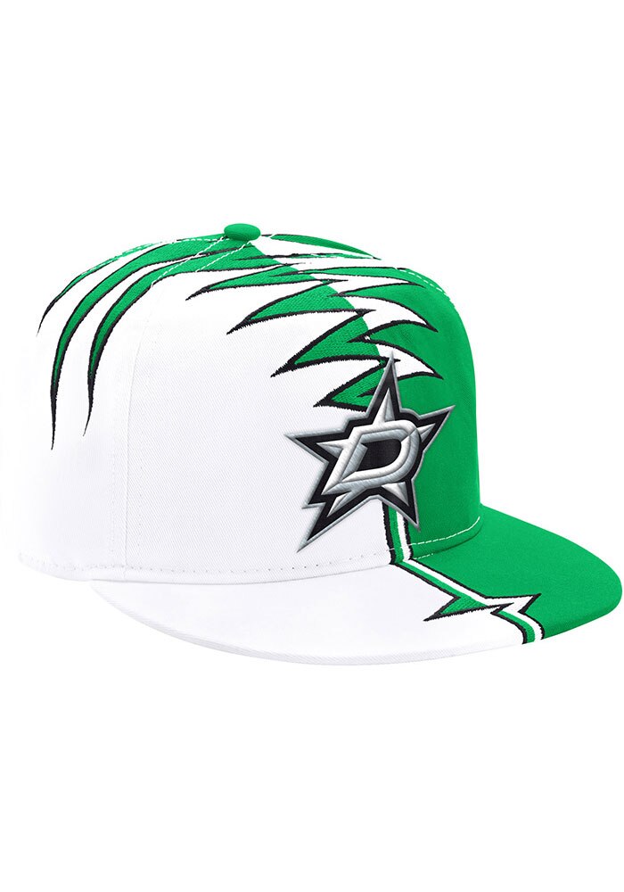 Dallas Stars Starter GREEN 1996 Shockwave Snapback Hat - 9436109