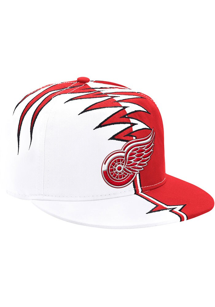 Detroit Red Wings Starter Red 1996 Shockwave Snapback Hat - 9436121