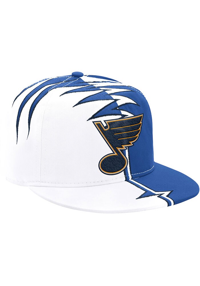St Louis Blues Starter BLUE 1996 Shockwave Snapback Hat - 9436141