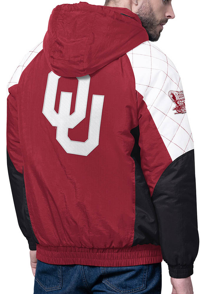 Starter Oklahoma Sooners Mens CARDINAL All Time Pro Full
