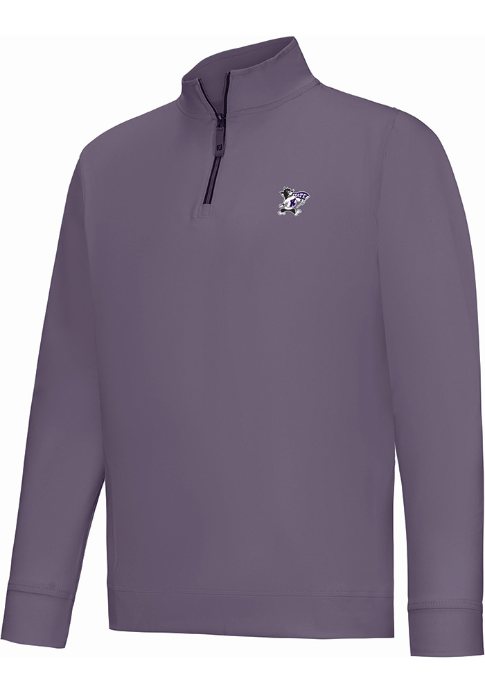 Footjoy K-State Wildcats Mens LAVENDER Approach Pullover - 94594036