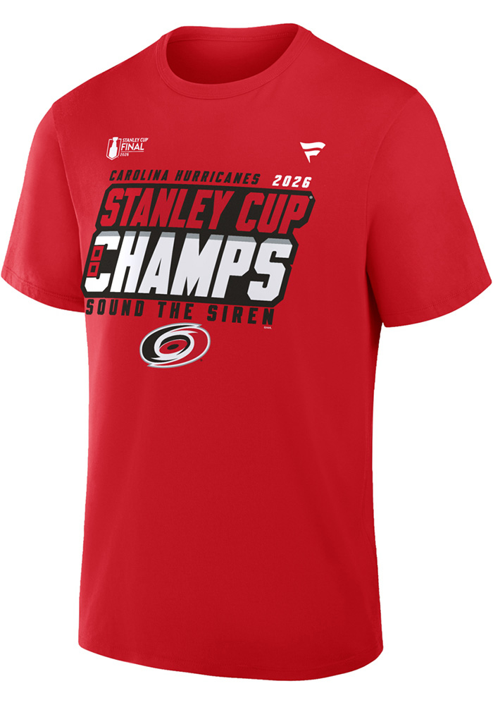 Carolina Hurricanes Red 2026 Stanley Cup Champions Vintage Short